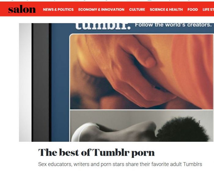 Adam And Eve Porn Tumblr - Then They Came For Tumblr: Yes, Tech Totalitarians Can Just ...