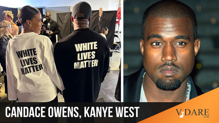 Kanye West: BLM “Is Over”—Dons White Lives Matter Shirt With Candace Owens At Yeezy Fashion Show | Blog Posts