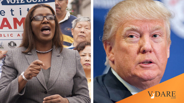 Letitia James's Trump Show Trial In New York: Giggling Judge, Gloating A-G. | Blog Posts - Vimarsana News