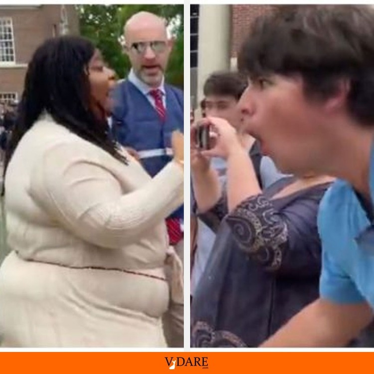 The Fire Rises: White Frat Brothers At Ole Miss Chant “Lizzo“ At Obese Black Pro-Palestine (Anti-White) Protester | Blog Posts #Lizzo