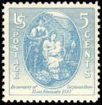 Issued on the 350th Anniversary of Virginia Dare's Birth