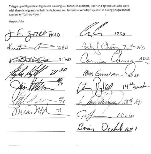 An LA County Reader Reports From The GOP “Holiday” Party,  Where The PRIORITY Is  Crushing Opposition To Amnesty/The Party Line