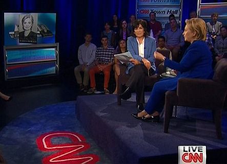 HillarySayingSendThemBackToChristineAmanpour